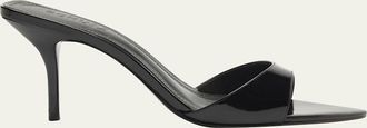 Schutz Elodie Patent Stiletto Mule Sandals