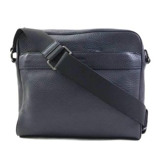Coach Charcoal Gray Leather Shoulder Bag (Pre-Owned)