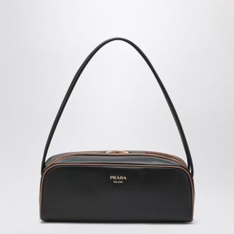 Prada Swing bag black/hazelnut