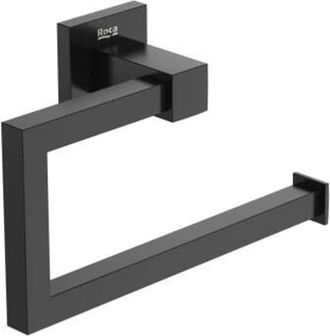 Roca Roca - Toallero De Anilla Square Hotels Color: Negro Mate