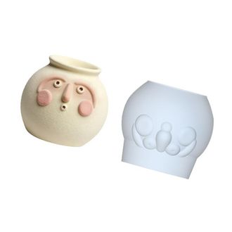 OEM Moldes De Silicona Con Forma De Jarr&oacute;n Art&iacute;stico Y Accesorios