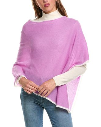 Portolano Cowl Neck Cashmere Poncho