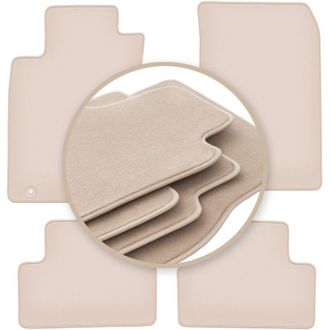 OEM Alfombrillas Beige Premium Para Infiniti Q30 Hatchback 2015-2019