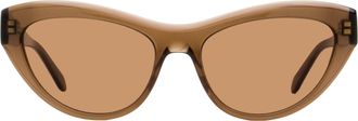 Ferragamo SF1103S Cat-Eye Acetate Sunglasses - Brown