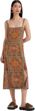 La DoubleJ Buy Me A Martini Jurk - Dames - Casual kleedjes - Veelkleurig - S - Kleedjes