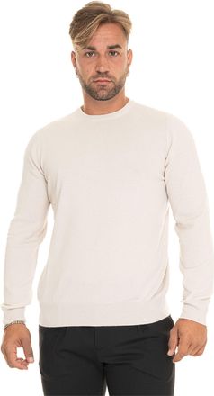 Gran Sasso Maglia girocollo Panna Gran Sasso Uomo