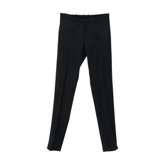 Incotex Broeken, Heren, Zwart, 2Xl, Wol, Wolbroek