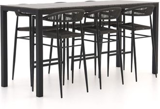 Manifesto Furniture Manifesto Belpasso/Fidenza 220cm barset 7-delig stapelbaar