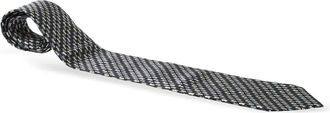 Brioni Cravatta con motivo geometrico - Nero