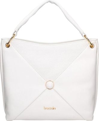 Braccialini Aeliana Schoudertas - Dames - Schoudertassen - Wit - ONE Size - Leer - Tassen