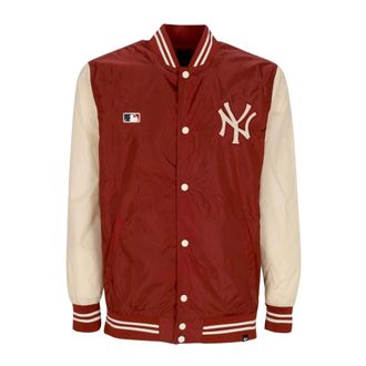 47 Brand Drift Jacket Neyyan - Heren - Bomber jackets - Rood - M - Polyester - Jassen