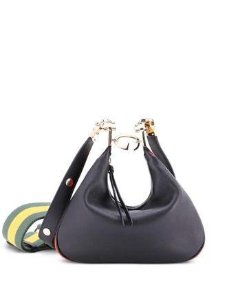Gucci Attache Shoulder Bag Leather Small crossbody bag - Nero