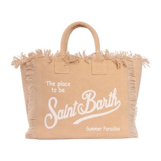 MC2 Saint Barth Tote Bags, female, Beige, Size: ONE SIZE Colette Handbag