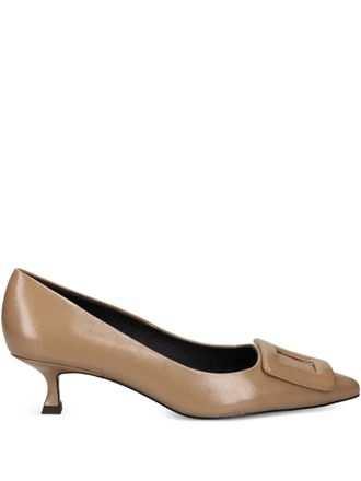 Bibi Lou Pumps Billi con fibbia 45mm - Toni neutri