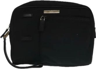 Gucci Pre-owned Cuoio clutches - - Pre-owned - Donna - Nero - ONE SIZE