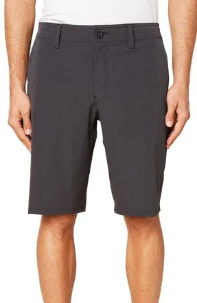 O'Neill Reserve Heather Hyperfreak Hybrid Shorts in Black at Nordstrom, Size 32