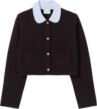 Claudie Pierlot Cardigan con bottoni - Blu