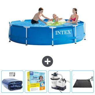 Intex Piscina Con Estructura Redonda - 305x76 Cm - 7-piezas Scb69
