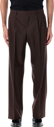 Sunflower Wide Pleated Pants with Relaxed Fit and Double Front Pleats