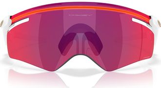 Oakley QNTM Kato 156mm Prizm Shield Sunglasses in White at Nordstrom