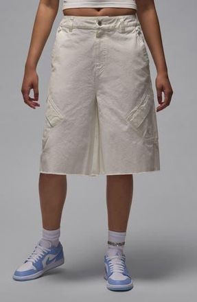 Nike Jordan Flight Chicago Cotton Big Shorts in Sail at Nordstrom Rack, Size X-Large