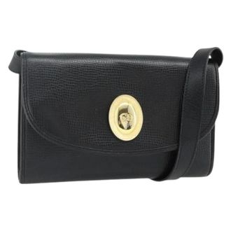 Dior Pre-owned Cross Body Bags, female, Black, Size: ONE SIZE Pre-owned Vintage Shoulder Bag