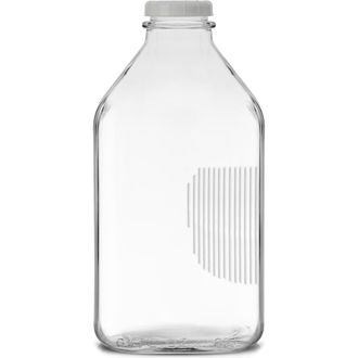 JoyJolt Set of 3 Reusable Glass Beverage Bottles - 64 oz. in Clear at Nordstrom Rack
