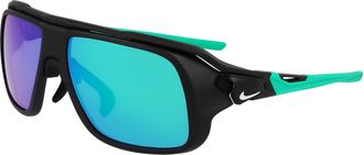 Nike Green Mirror/Low Lite Sport Mens Sunglasses NIKE FLYFREE SOAR EV24001 011 59