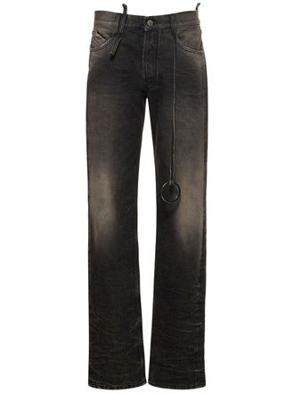 デニム・ジーパン THE ATTICO Women Denim Pants 250WCP00084100 Black Black long pants for Women | THE ATTICO®