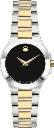 Movado Womens 0606908 Ladies Collection Watch - Silver - One Size