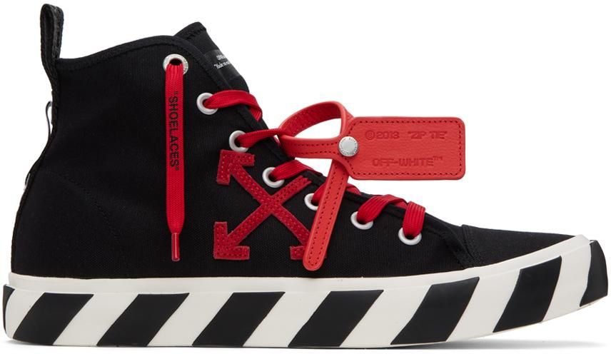 Black off white high tops clearance
