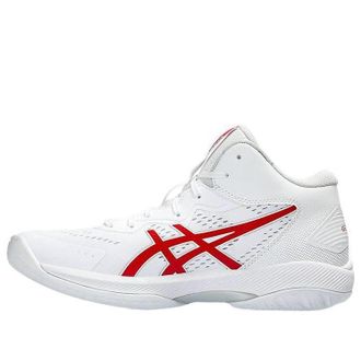 Asics Gelhoop V15 White Classic Red 1063A063-104