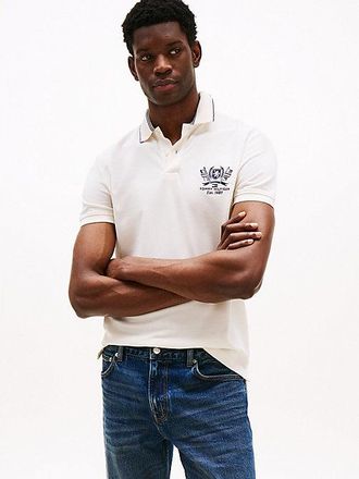 Tommy Hilfiger Regular Fit Crest Embroidery Polo Shirt