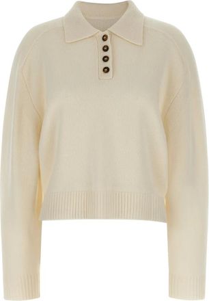 Loulou Studio Dames, Truien, Wit, Maat: XS Kasjmier