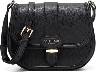 Cole Haan Marina Saddle Crossbody Bag in Black at Nordstrom Rack