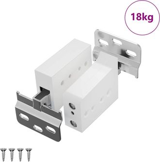 vidaXL Soporte De Gabinete Colgante 261 Uds. 70 X 48 X 19 Mm Vidaxl