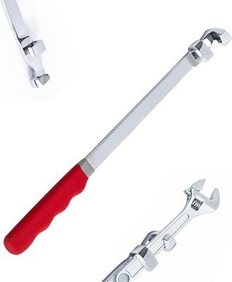 OEM Herramienta De Extensi&oacute;n De Llave, Extensi&oacute;n De Llave Universal De 38 Cm Para Barra De Trucos, Herramienta De Extensi&oacute;n Para Levantar Tornillos Dif&iacute;ci