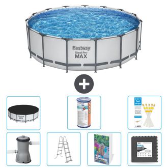 Bestway Piscina Bestway Steel Pro Max Redonda - 488x122 Cm - 8-piezas S563