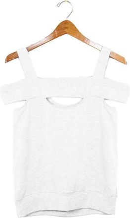 Bailey 44 Womens Stella Cut Out Sweater In White