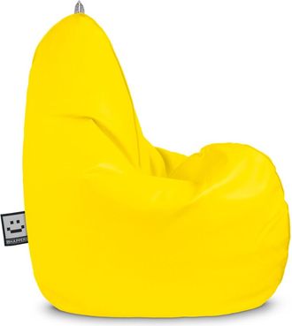 Happers Happers - Puff Pera Relax Polipiel Amarillo Infantil Amarillo