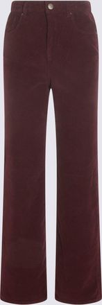 Twin-Set Trousers Purple Eden