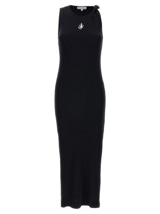 J.W.Anderson J.W.Anderson Womens Logo Ribbed Dress