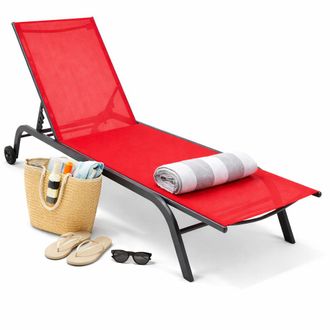 VCM Silla De Cubierta De Tumbonas Rolls Sonlas 192x32x58 - Vcm