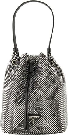 Prada Mujer, Bolsos, Gris, Talla: ONE Size