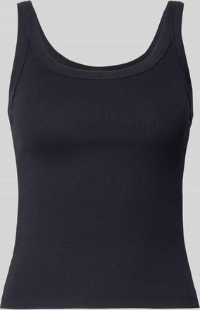 Levi's Slim Fit Top aus Baumwoll-Mix Modell ESSENTIAL RIBBED TANK in Black, Gr&ouml;&szlig;e XS