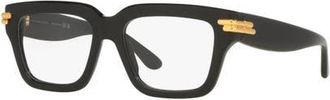Bottega Veneta 53mm Rectangle optical glasses in Black at Nordstrom