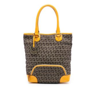 Fendi Pre-owned Fendi Zucchino Canvas Chef Front Pocket Shopping Tote Ladies PHRY1B8F1TWQUHDC