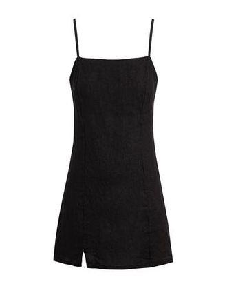 8 by YOOX LINEN SLIP MINI DRESS