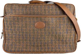 Burberry Brown Canvas Shoulder Bag (Pre-Owned)