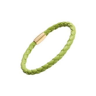 Jan Leslie Calypso Petite Sterling Leather in Lime at Nordstrom